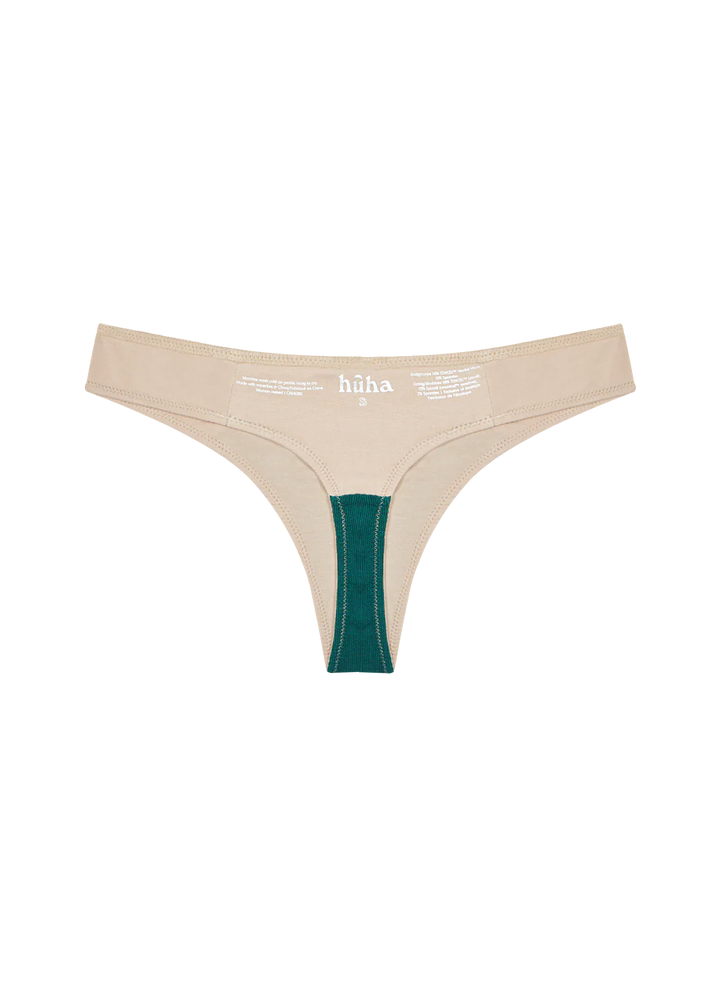 Huha Low Profile Thong Undies - beige