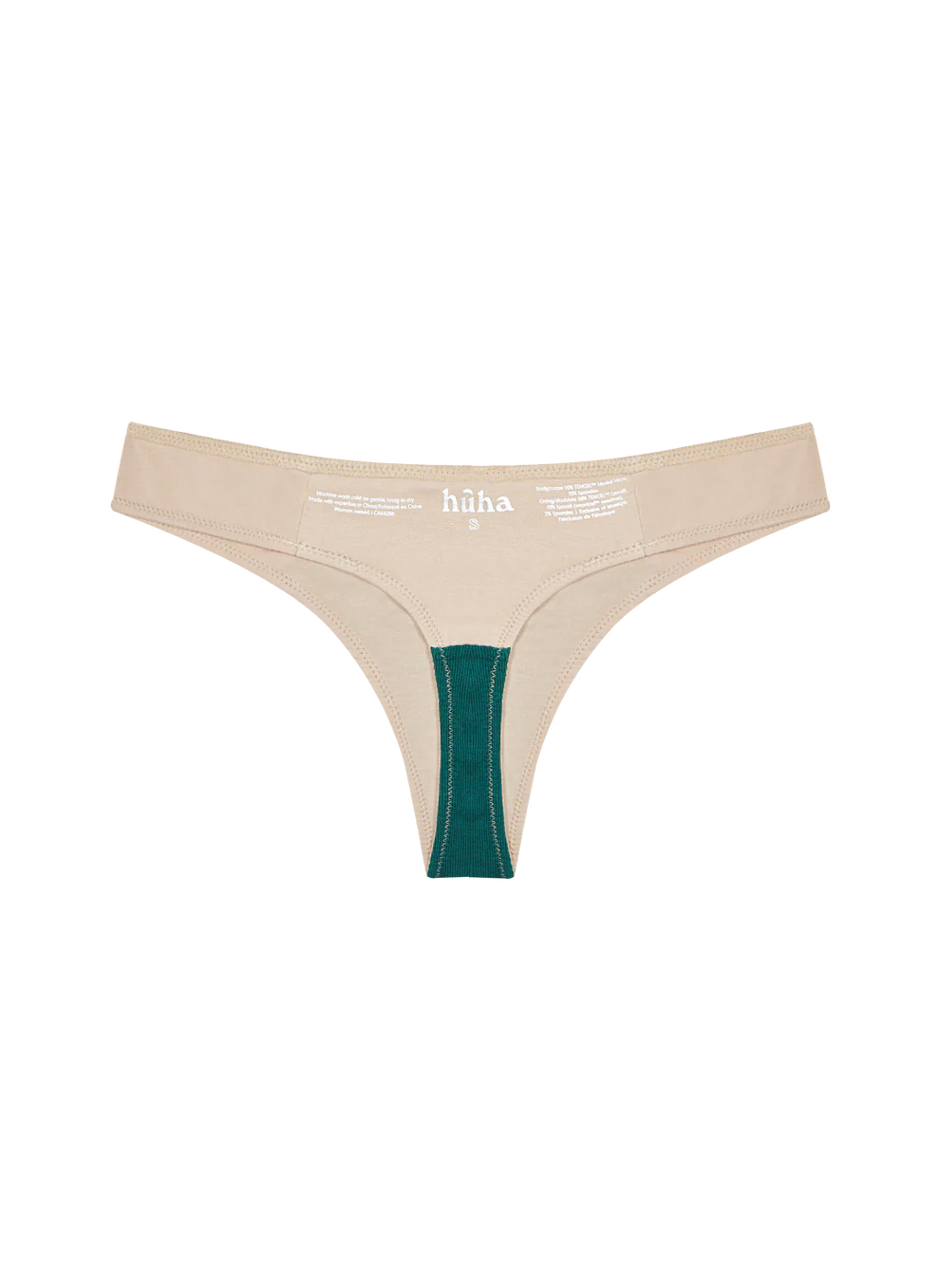 Huha Low Profile Thong Undies - beige