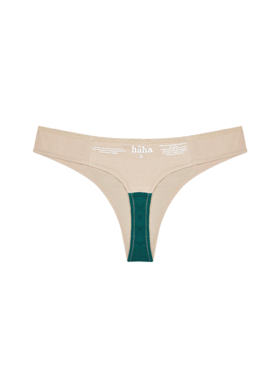 Huha Low Profile Thong Undies - beige