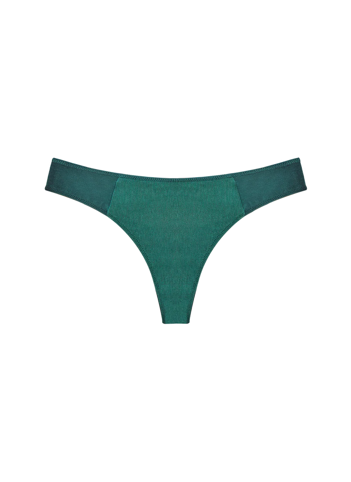 Huha Low Profile Thong Undies - green