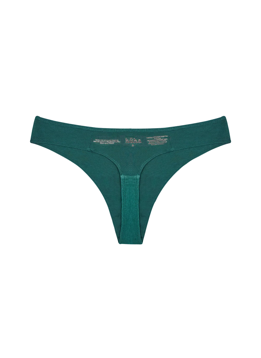 Huha Low Profile Thong Undies - green