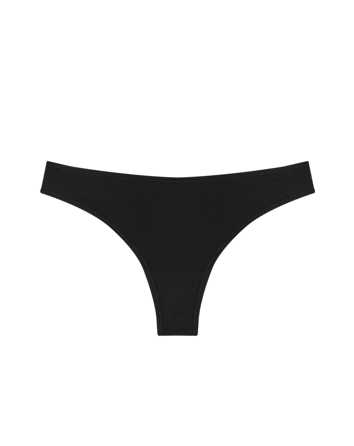 Huha Low Profile Thong Undies - black