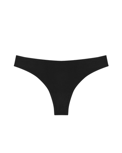 Huha Low Profile Thong Undies - black