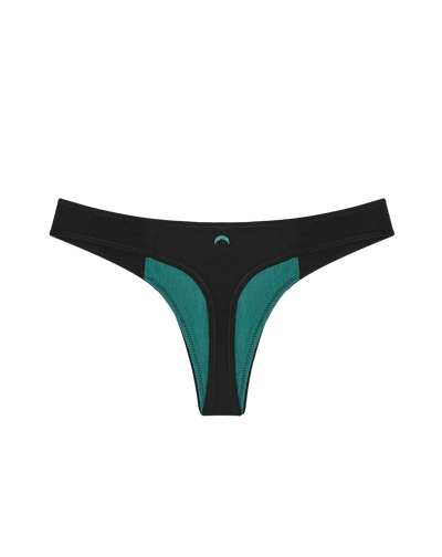 Huha Low Profile Thong Undies - black