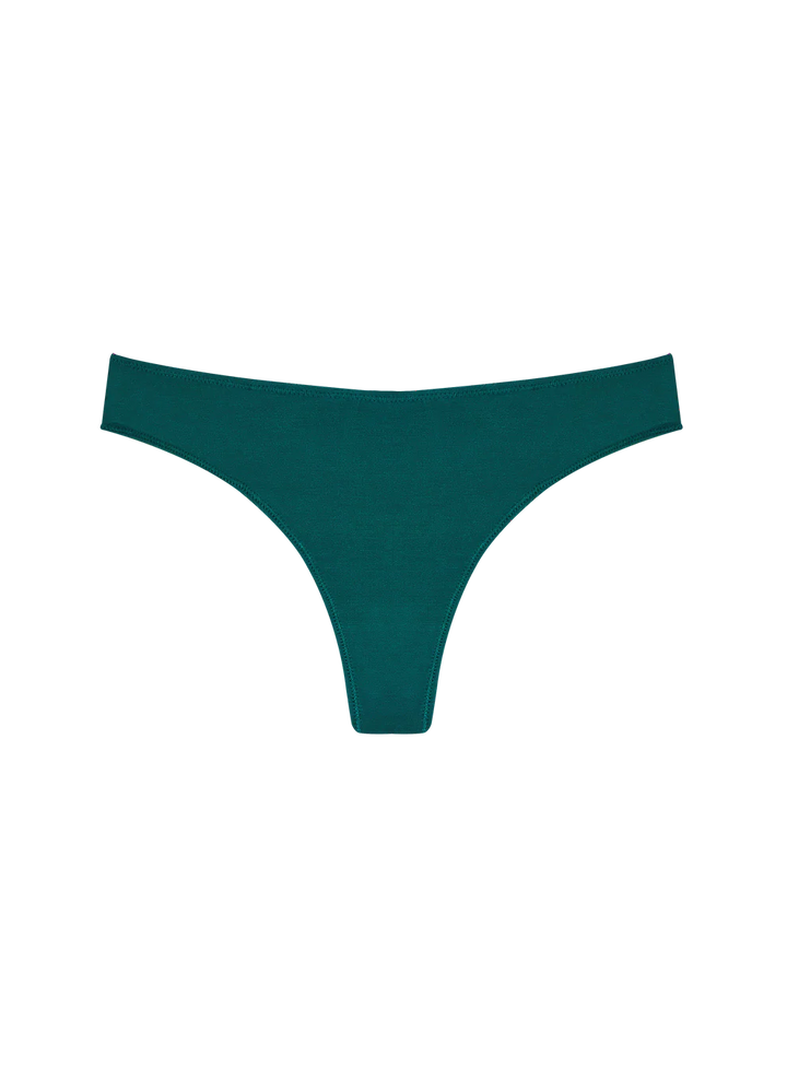 Huha Low Profile Thong Undies - green