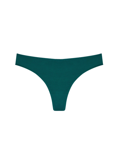 Huha Low Profile Thong Undies - green