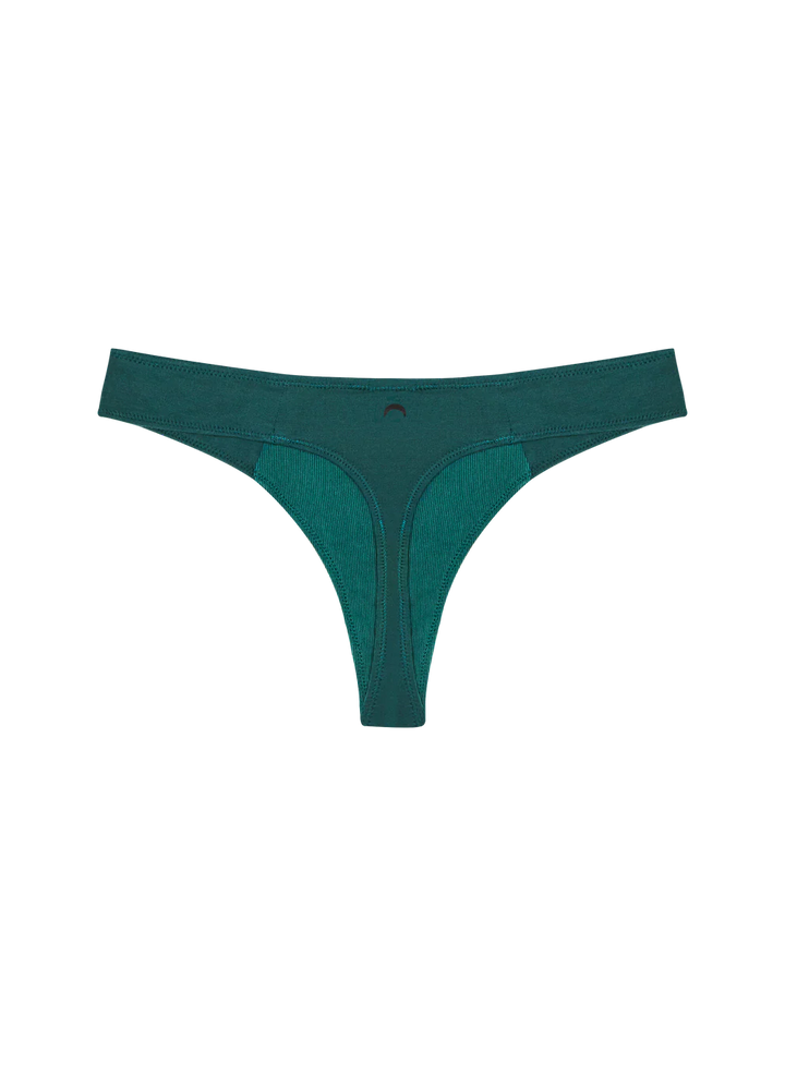Huha Low Profile Thong Undies - green