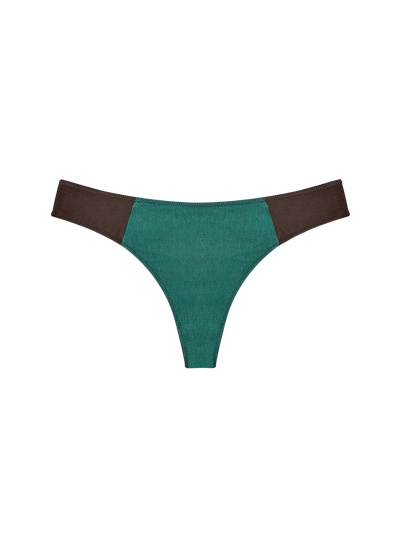 Huha Low Profile Thong Undies - brown