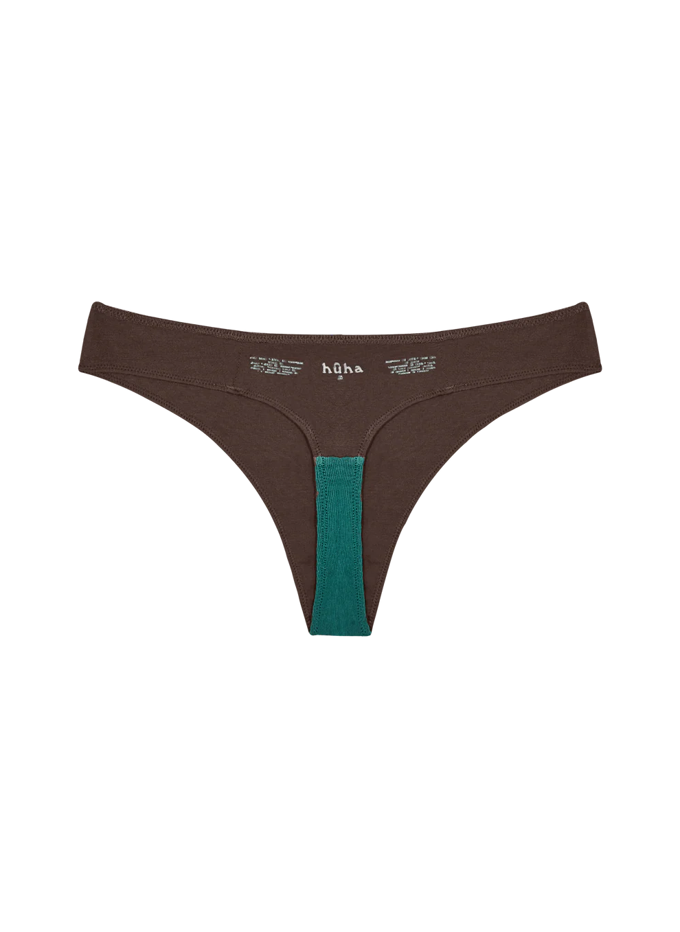 Huha Low Profile Thong Undies - brown