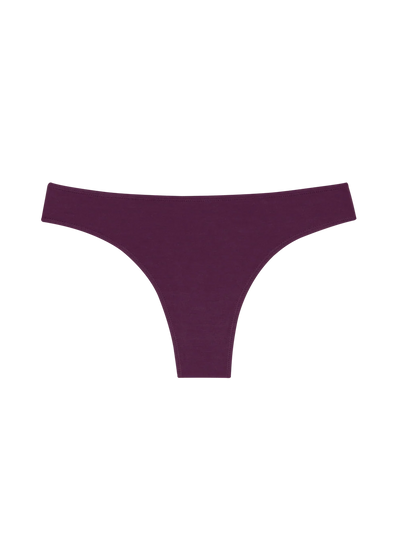 Huha Thong Undies - plum