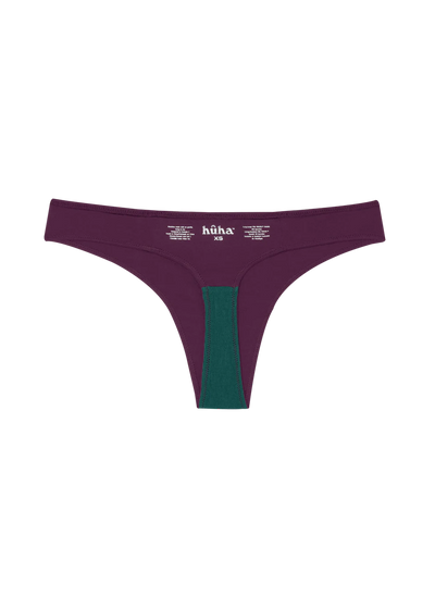 Huha Thong Undies - plum