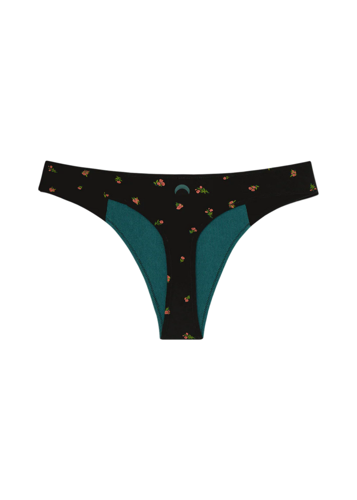 Huha Low profile Thong Undies - ltd edition Midnight Rose