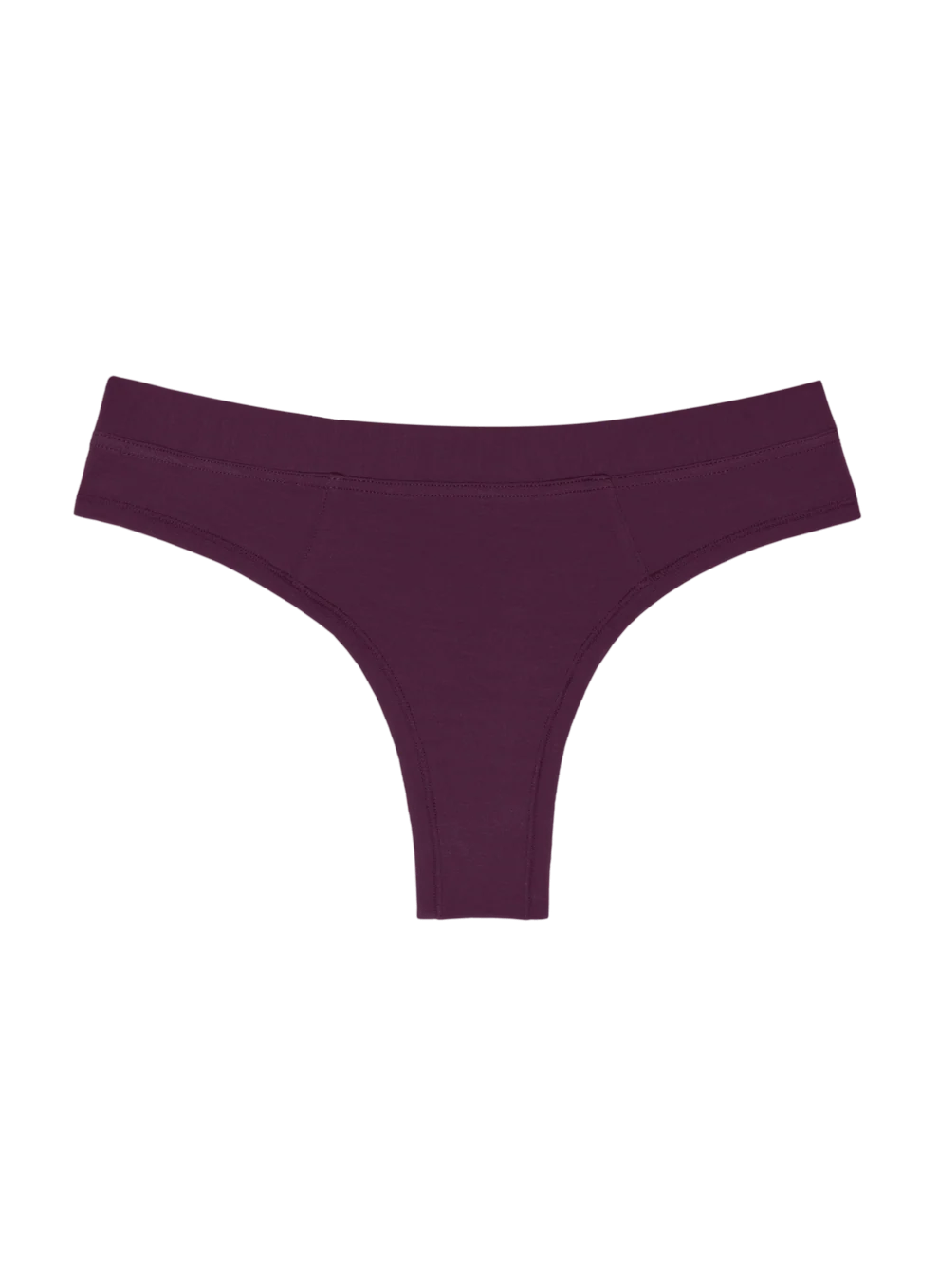Huha Low Profile Thong Undies - plum