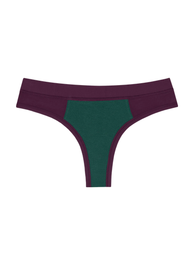 Huha Low Profile Thong Undies - plum