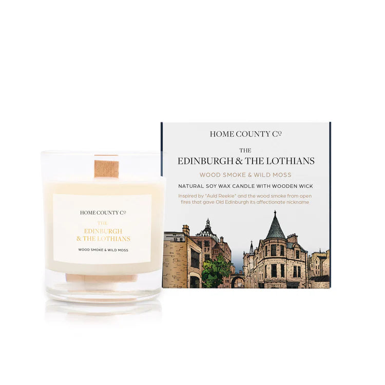 The Edinburgh and The Lothians - Wood Smoke and Wild Moss Candle