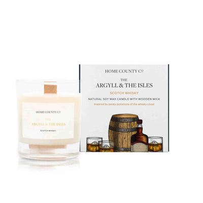 The Argyll and The Isles - Scotch Whiskey Candle