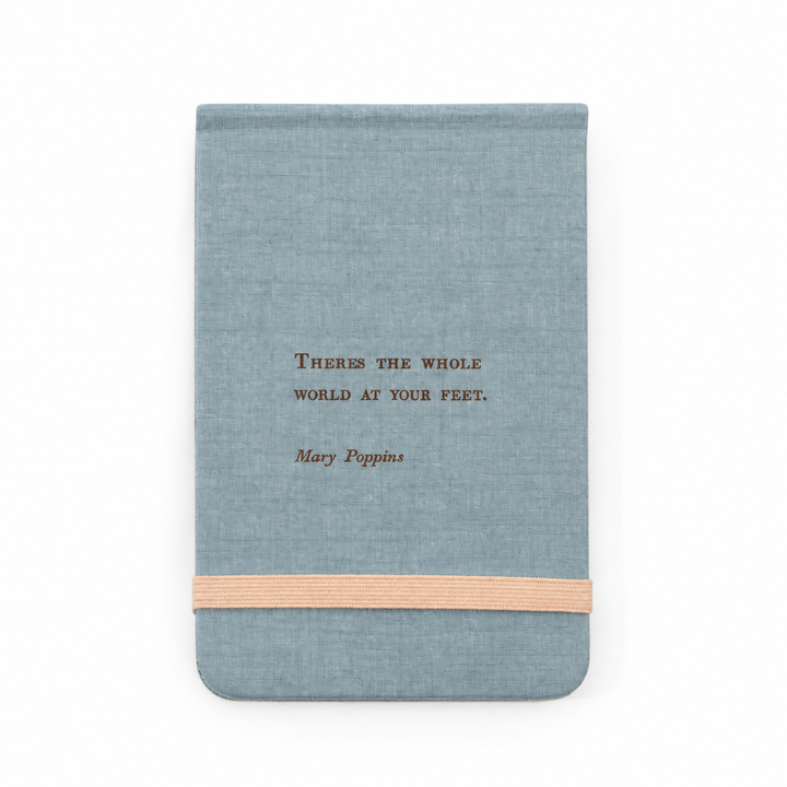 Whole World  Fabric Notebook