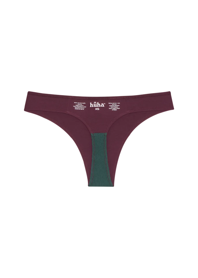 Huha Low Profile Thong Undies