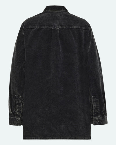 Layne Corduroy Shirt - dark grey