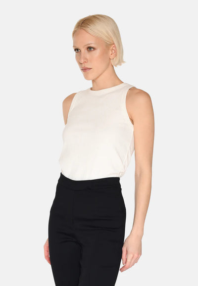 Lila Tank Top - coco milk