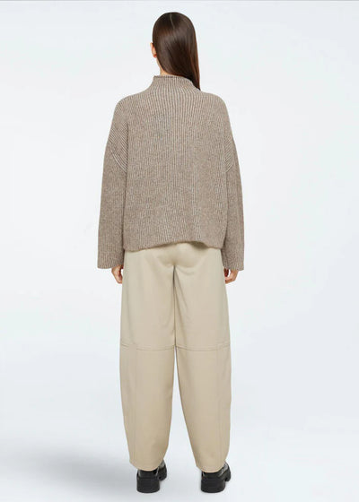 Mercy Knit Pullover - chinchilla
