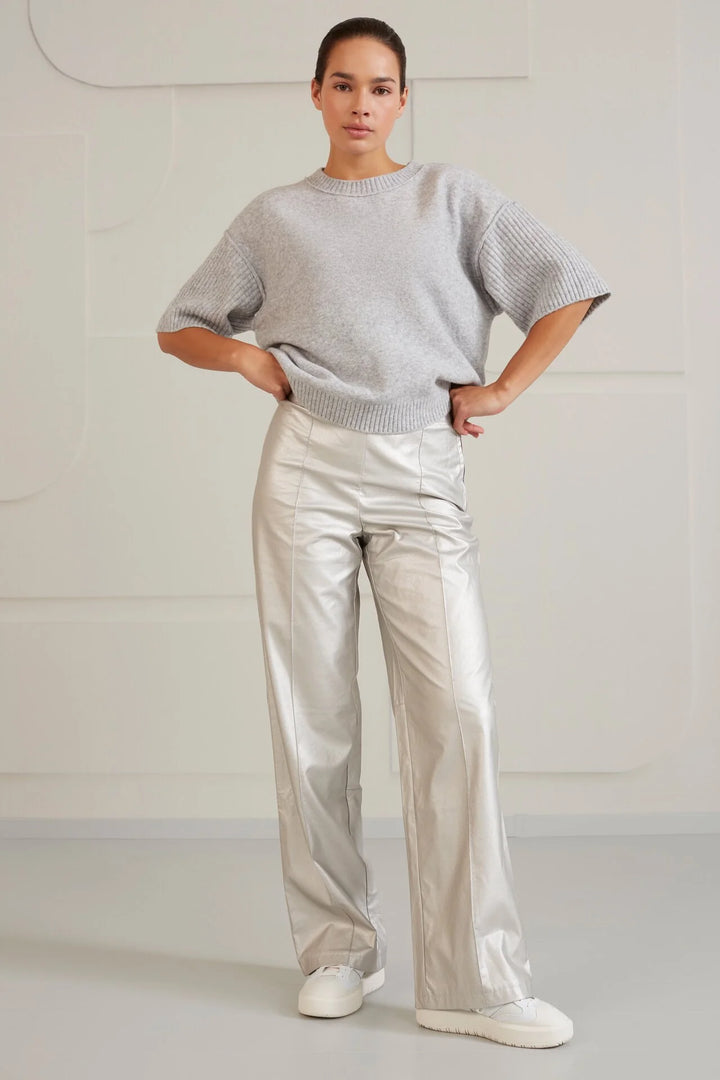 Kylie Faux Leather Trouser