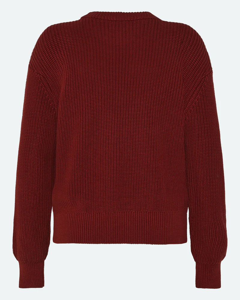 Mikala Pullover - merlot