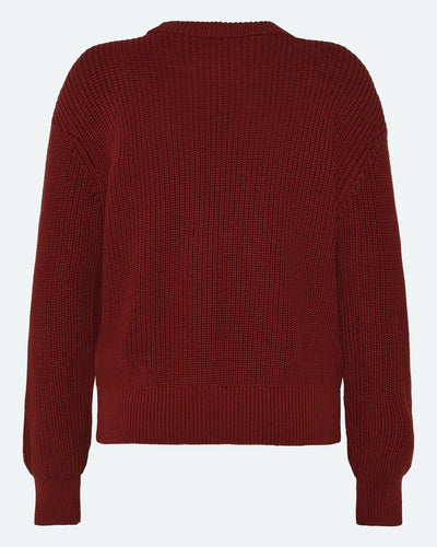 Mikala Pullover - merlot