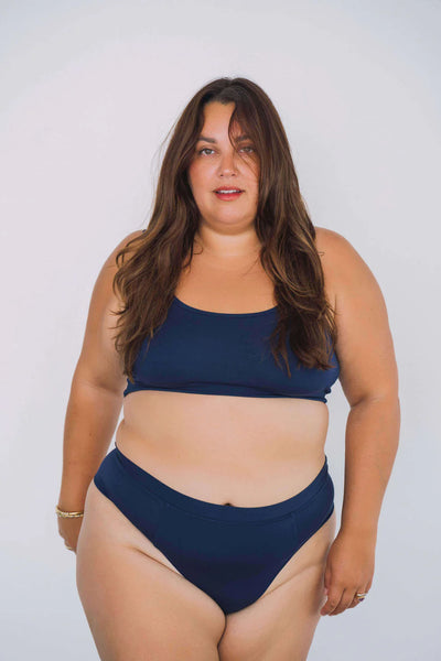 Huha Thong Undies - navy