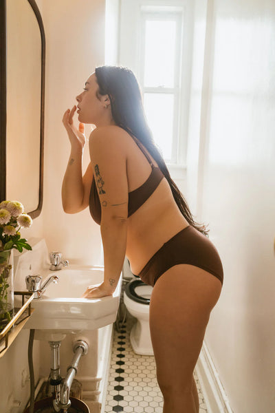 Huha Bikini Undies - brown