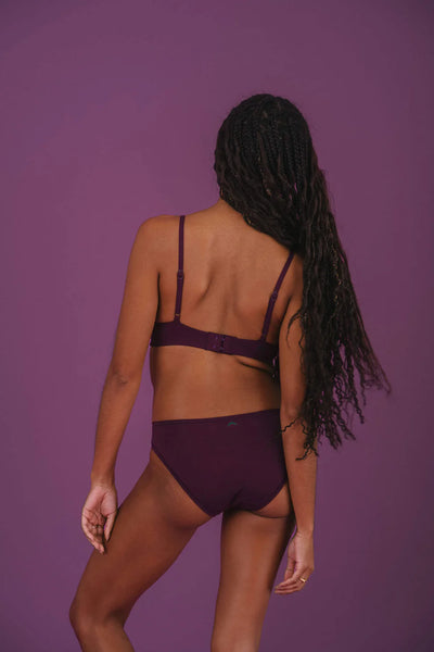 Huha Bikini Undies - plum
