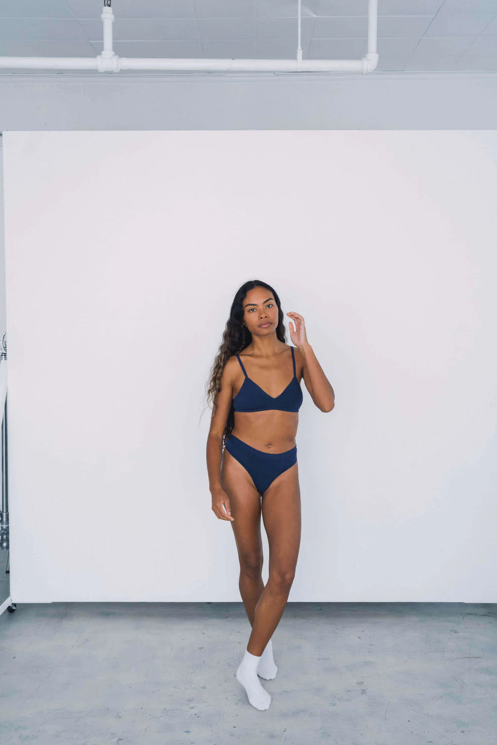 Huha Thong Undies - navy