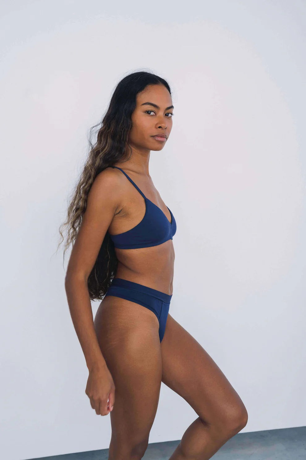 Huha Thong Undies - navy