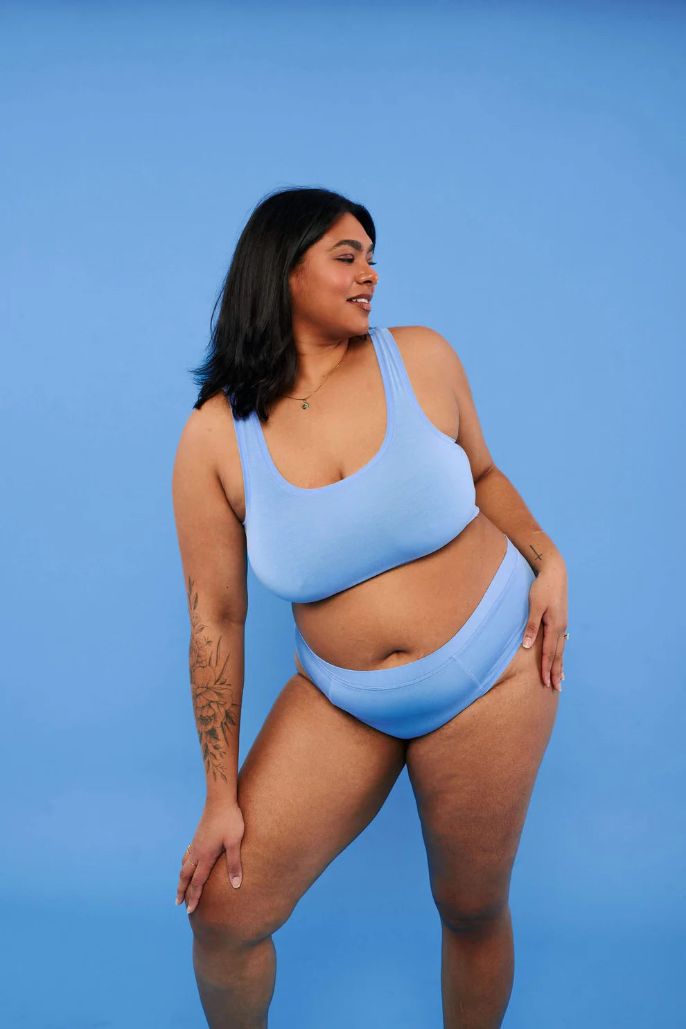 Huha Thong Undies - sky blue