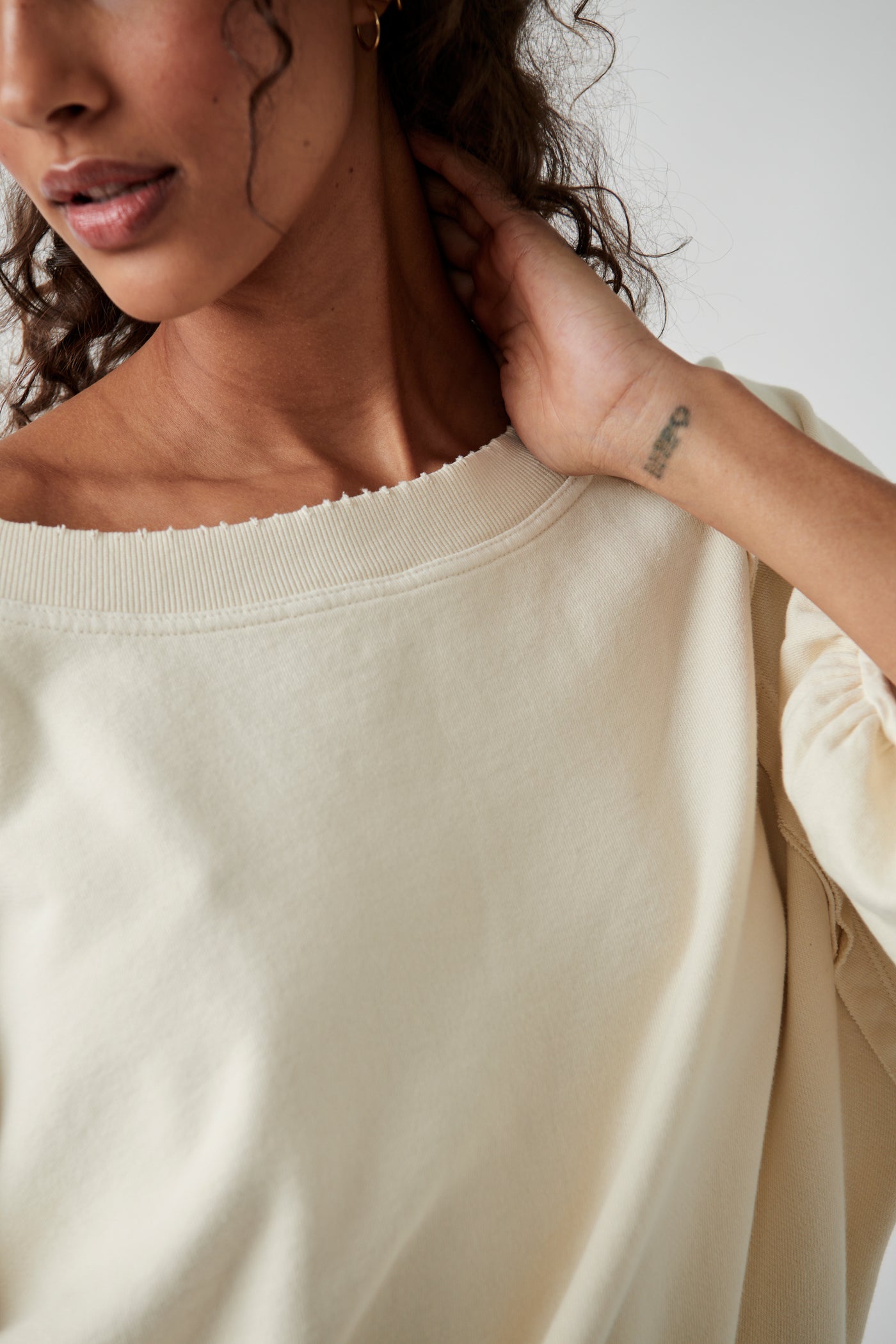 Sweet Deets Sweatshirt - cheescake