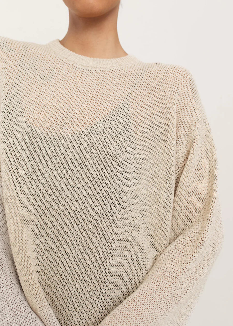 TBL Oversized Crew - flax