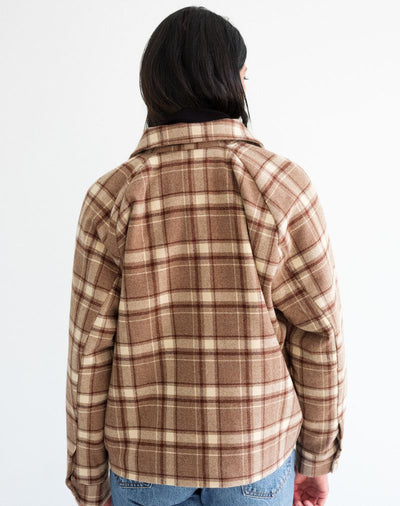 Remy Plaid Crop Jacket