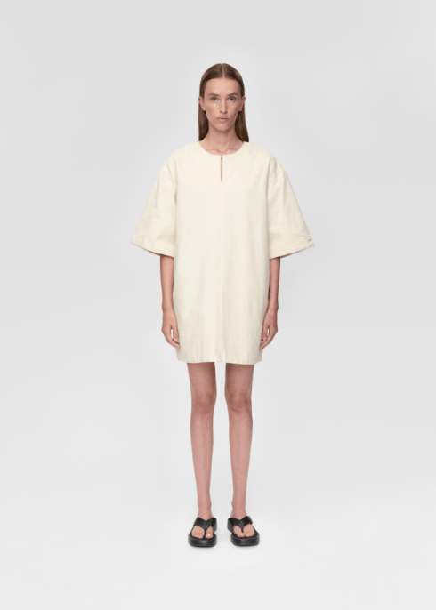 Wilma Dress - whisper white
