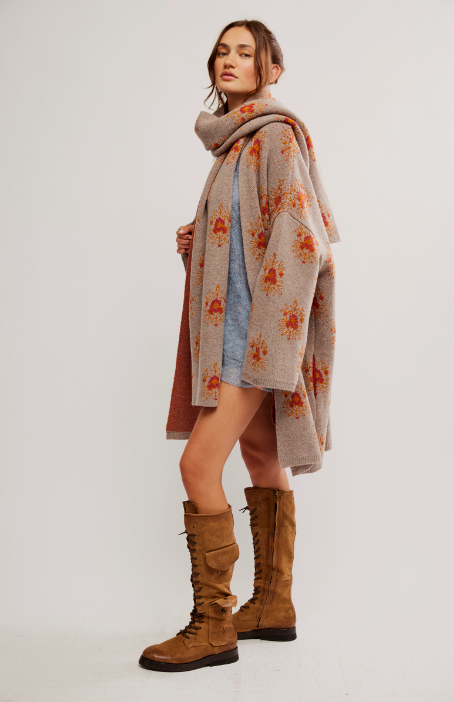 Bali Ayla Scarf Cardi - autumn