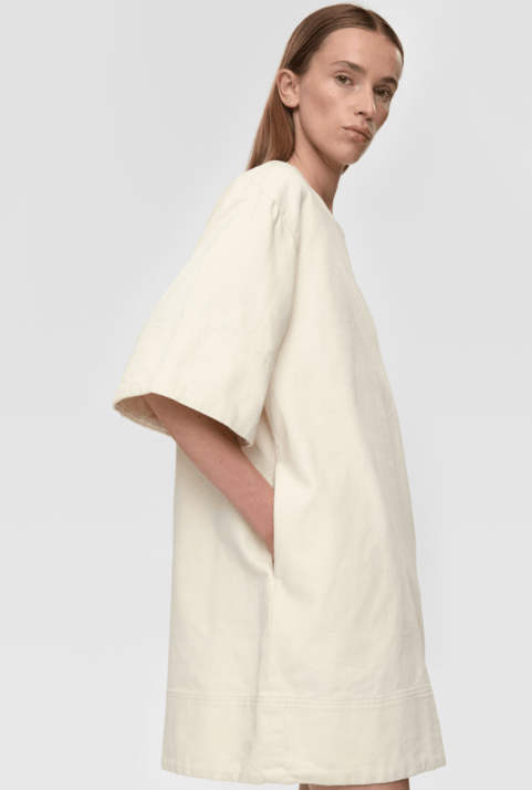 Wilma Dress - whisper white