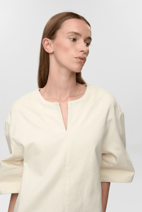 Wilma Dress - whisper white