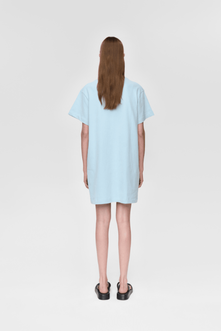 Lida T-Shirt Dress - cashmere blue