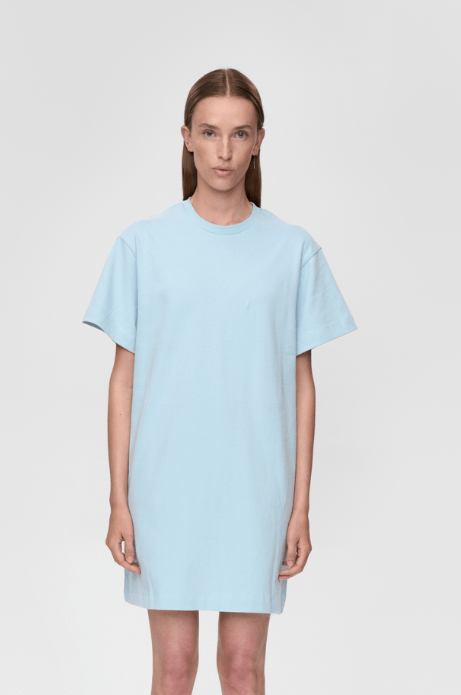 Lida T-Shirt Dress - cashmere blue