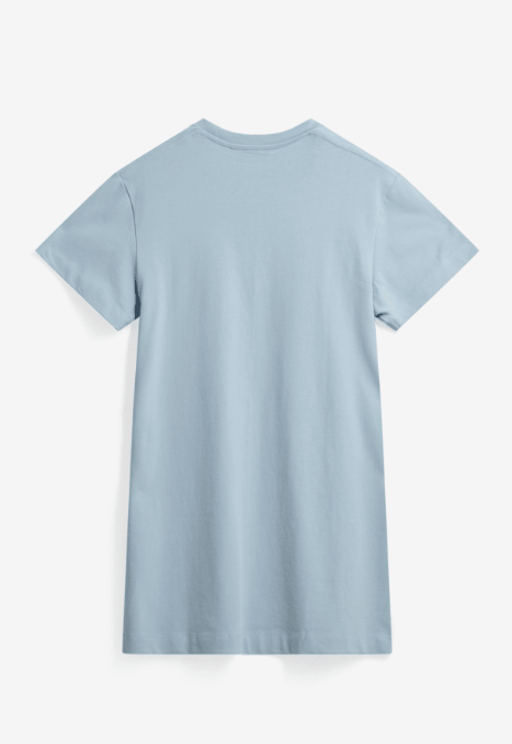 Lida T-Shirt Dress - cashmere blue