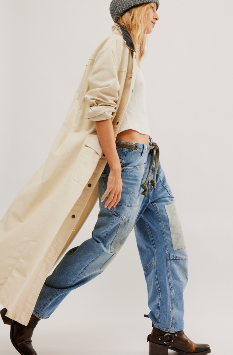 Free People Moxie Barrel Jeans