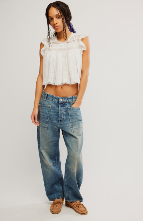 Free People Minimalist Moxie Jeans