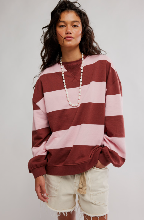 Classic Stripe Crew