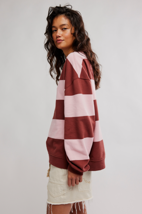 Classic Stripe Crew