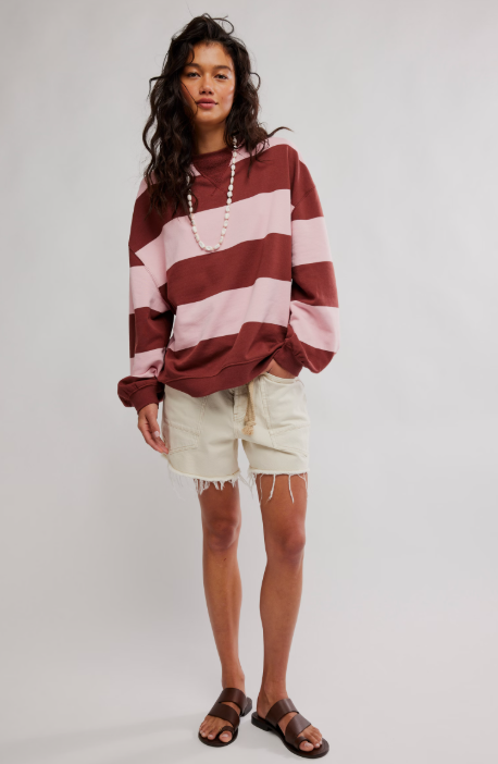 Classic Stripe Crew