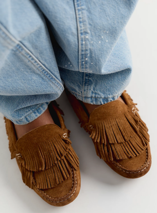 Freddie Fringe Driving Shoe